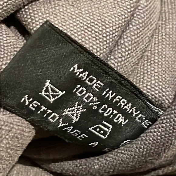 Hermes Grey Mini Tote Stripe Handle Handbag - Picture 14 of 16